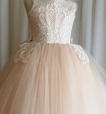 Florence Gown with Detachable Train