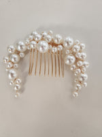Versatile Faux Pearl Hair Comb