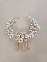 Versatile Faux Pearl Hair Comb