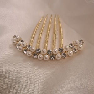 Pearl & Crystal Comb